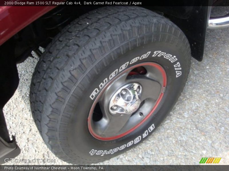Dark Garnet Red Pearlcoat / Agate 2000 Dodge Ram 1500 SLT Regular Cab 4x4