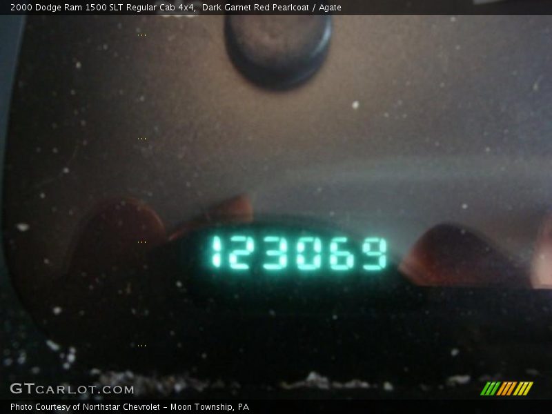 Dark Garnet Red Pearlcoat / Agate 2000 Dodge Ram 1500 SLT Regular Cab 4x4