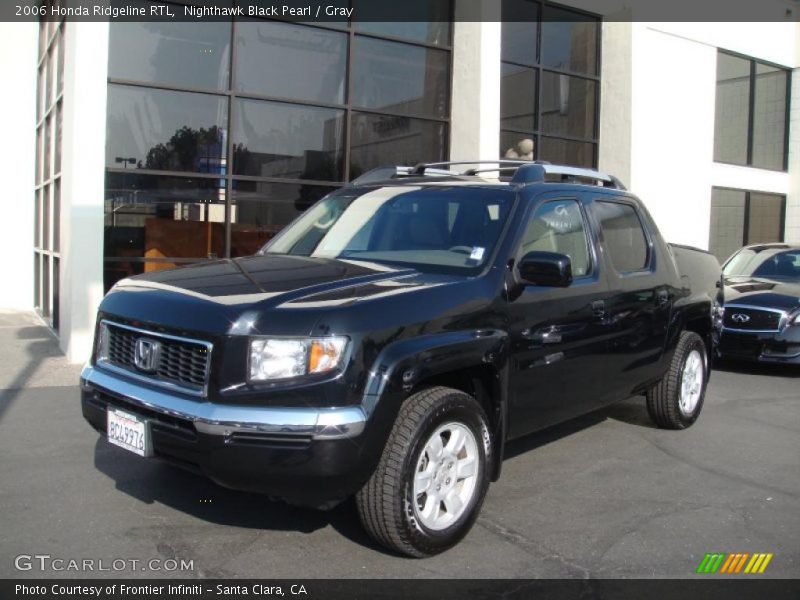 Nighthawk Black Pearl / Gray 2006 Honda Ridgeline RTL