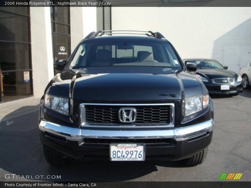 Nighthawk Black Pearl / Gray 2006 Honda Ridgeline RTL