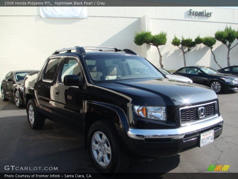 Nighthawk Black Pearl / Gray 2006 Honda Ridgeline RTL