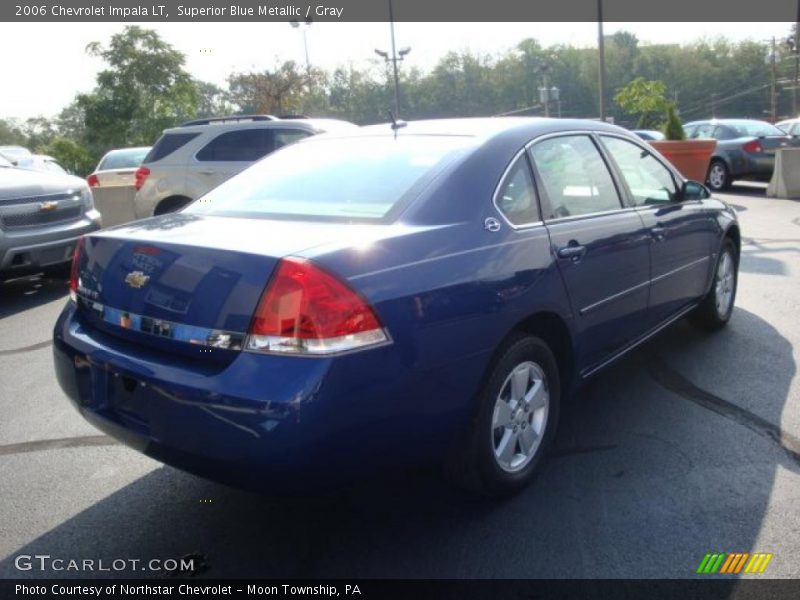 Superior Blue Metallic / Gray 2006 Chevrolet Impala LT
