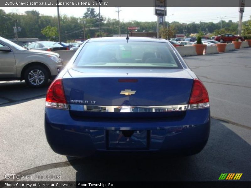 Superior Blue Metallic / Gray 2006 Chevrolet Impala LT