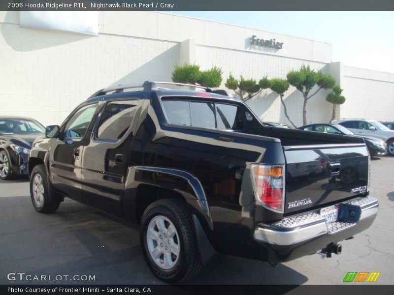 Nighthawk Black Pearl / Gray 2006 Honda Ridgeline RTL