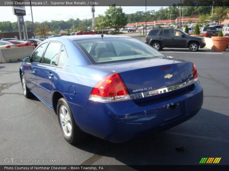 Superior Blue Metallic / Gray 2006 Chevrolet Impala LT
