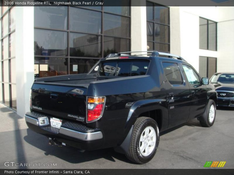 Nighthawk Black Pearl / Gray 2006 Honda Ridgeline RTL