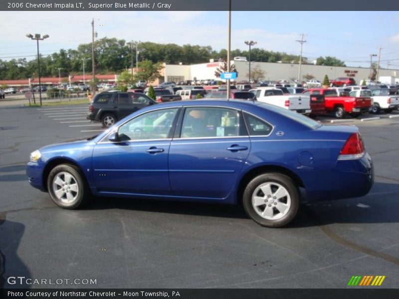 Superior Blue Metallic / Gray 2006 Chevrolet Impala LT