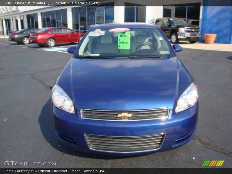 Superior Blue Metallic / Gray 2006 Chevrolet Impala LT
