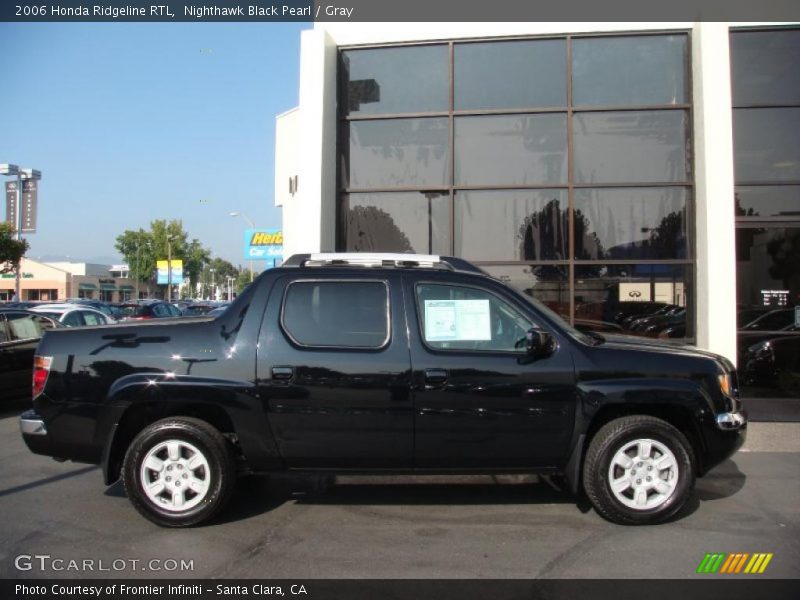 Nighthawk Black Pearl / Gray 2006 Honda Ridgeline RTL