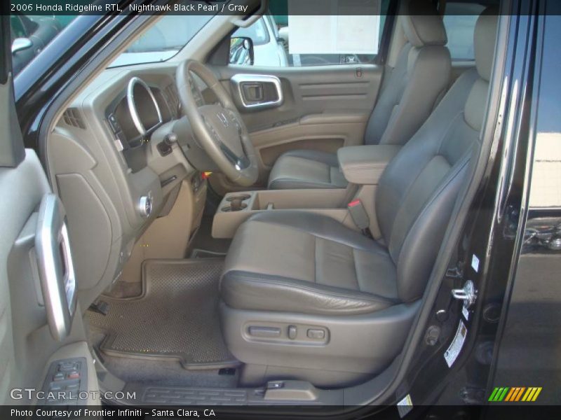 Nighthawk Black Pearl / Gray 2006 Honda Ridgeline RTL