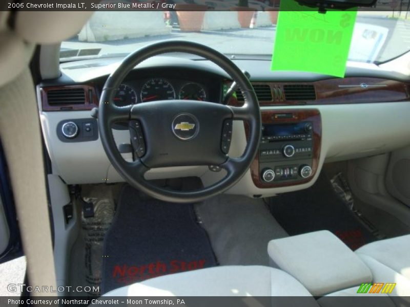 Superior Blue Metallic / Gray 2006 Chevrolet Impala LT