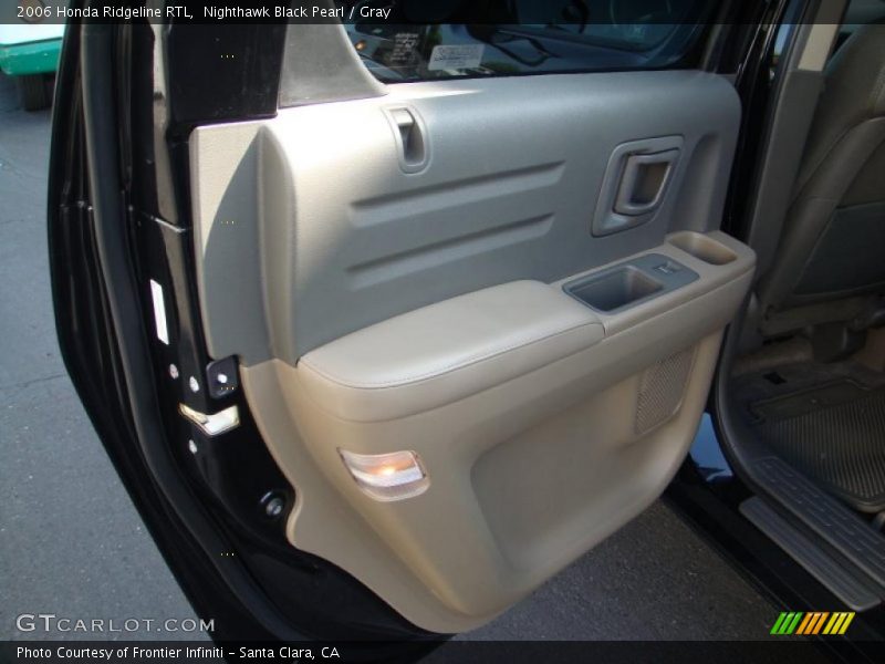 Nighthawk Black Pearl / Gray 2006 Honda Ridgeline RTL