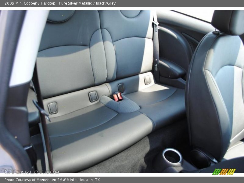 Pure Silver Metallic / Black/Grey 2009 Mini Cooper S Hardtop