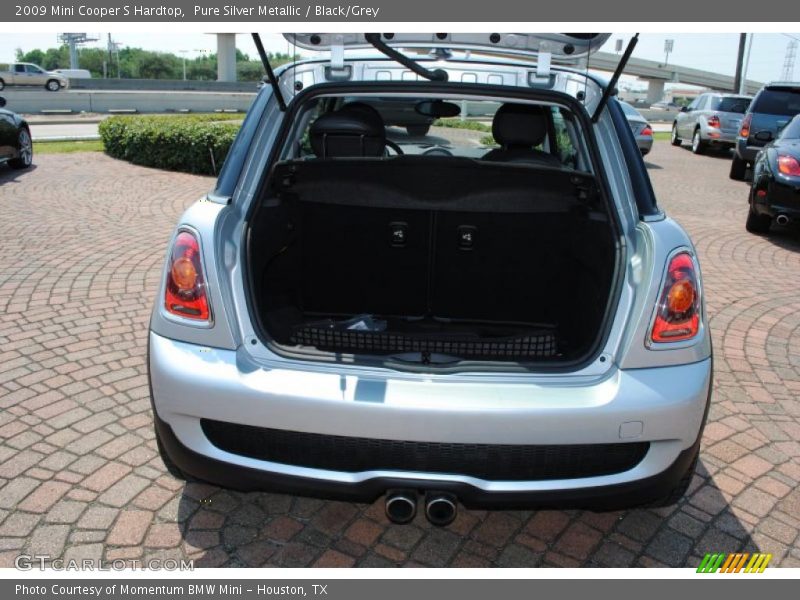 Pure Silver Metallic / Black/Grey 2009 Mini Cooper S Hardtop