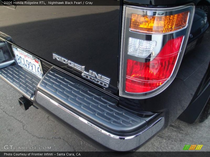 Nighthawk Black Pearl / Gray 2006 Honda Ridgeline RTL