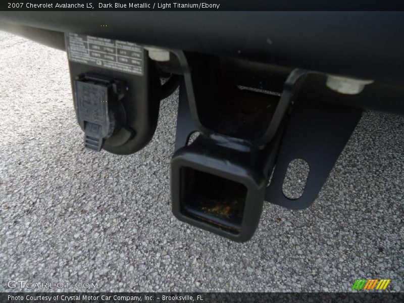 Dark Blue Metallic / Light Titanium/Ebony 2007 Chevrolet Avalanche LS