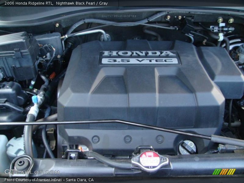 Nighthawk Black Pearl / Gray 2006 Honda Ridgeline RTL