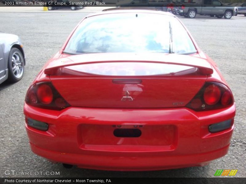 Saronno Red / Black 2001 Mitsubishi Eclipse GT Coupe