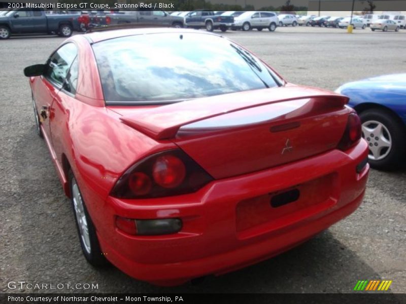 Saronno Red / Black 2001 Mitsubishi Eclipse GT Coupe