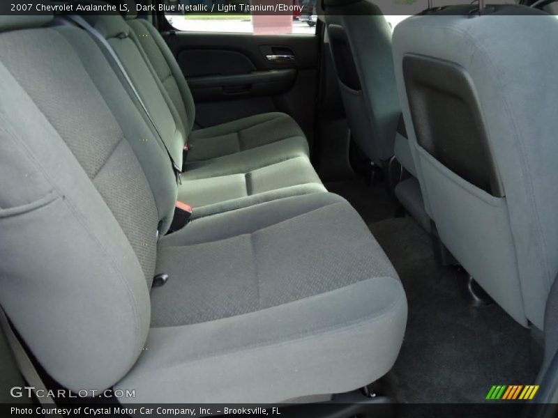 Dark Blue Metallic / Light Titanium/Ebony 2007 Chevrolet Avalanche LS