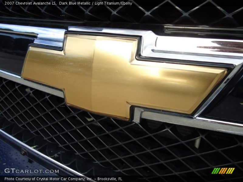 Dark Blue Metallic / Light Titanium/Ebony 2007 Chevrolet Avalanche LS