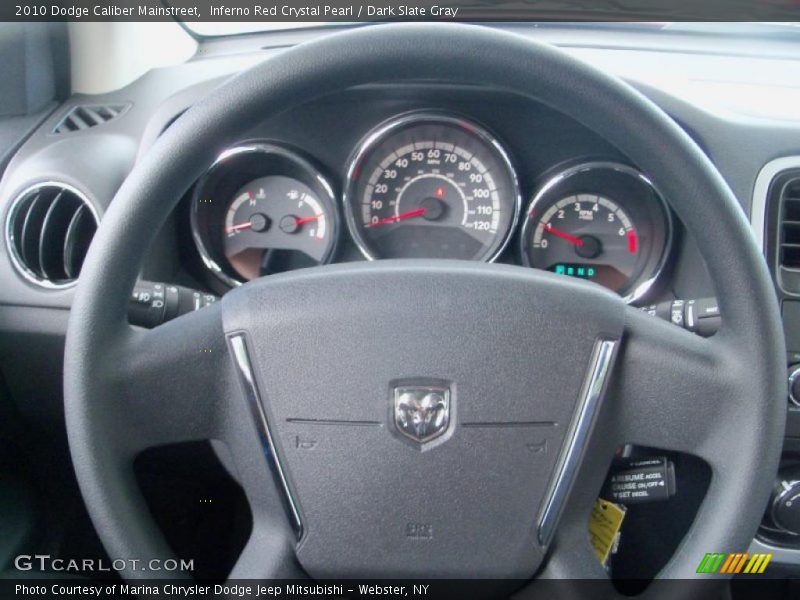 Inferno Red Crystal Pearl / Dark Slate Gray 2010 Dodge Caliber Mainstreet