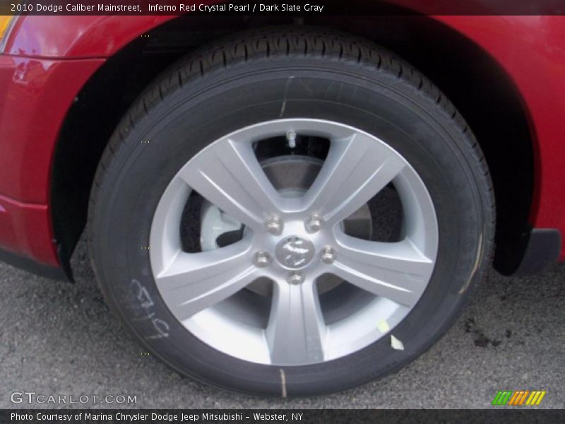 Inferno Red Crystal Pearl / Dark Slate Gray 2010 Dodge Caliber Mainstreet