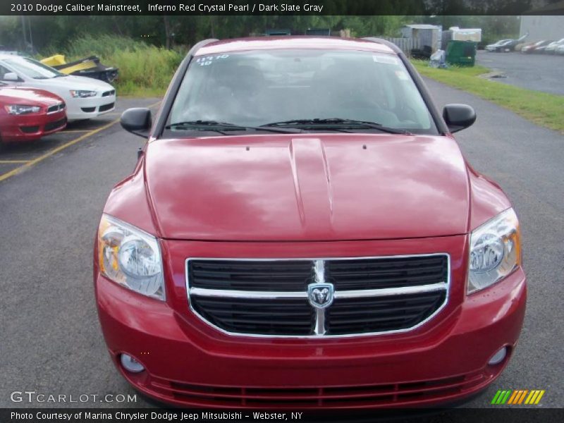 Inferno Red Crystal Pearl / Dark Slate Gray 2010 Dodge Caliber Mainstreet