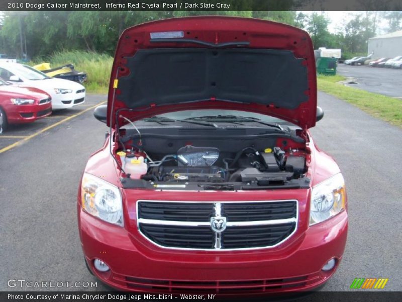 Inferno Red Crystal Pearl / Dark Slate Gray 2010 Dodge Caliber Mainstreet