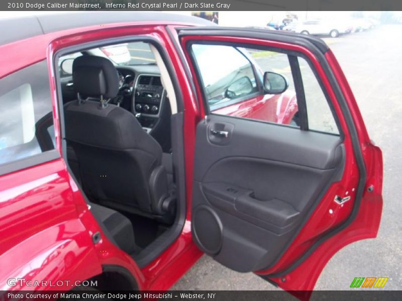 Inferno Red Crystal Pearl / Dark Slate Gray 2010 Dodge Caliber Mainstreet