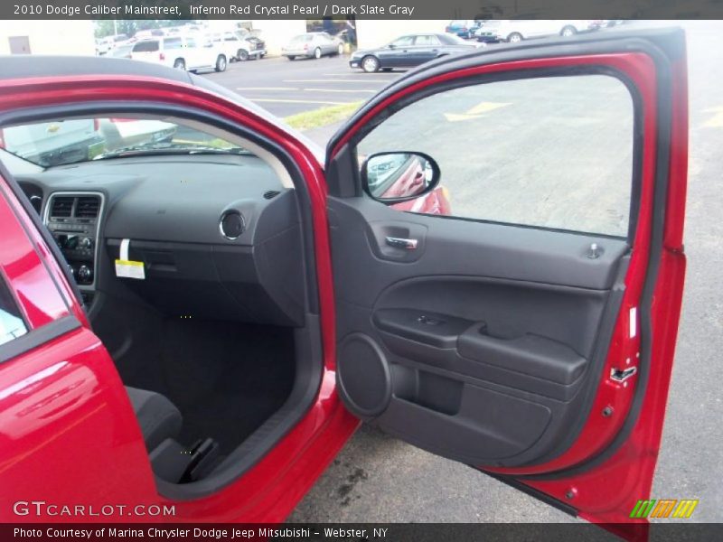 Inferno Red Crystal Pearl / Dark Slate Gray 2010 Dodge Caliber Mainstreet