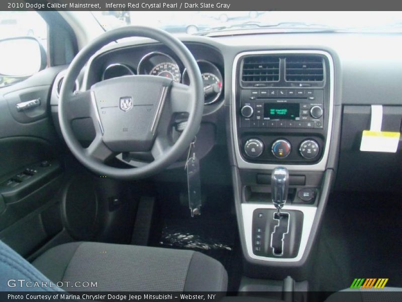 Inferno Red Crystal Pearl / Dark Slate Gray 2010 Dodge Caliber Mainstreet