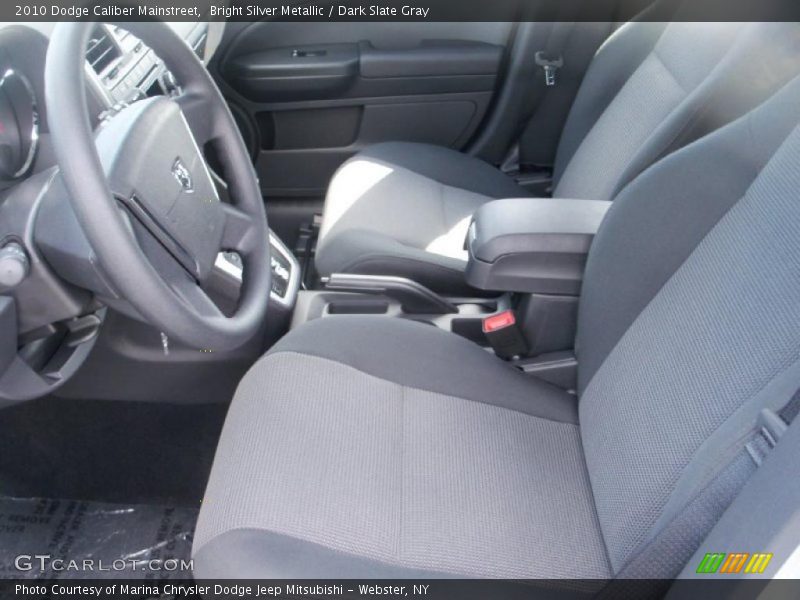 Bright Silver Metallic / Dark Slate Gray 2010 Dodge Caliber Mainstreet