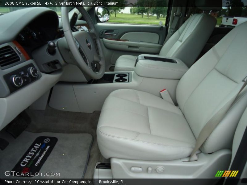 Silver Birch Metallic / Light Titanium 2008 GMC Yukon SLT 4x4