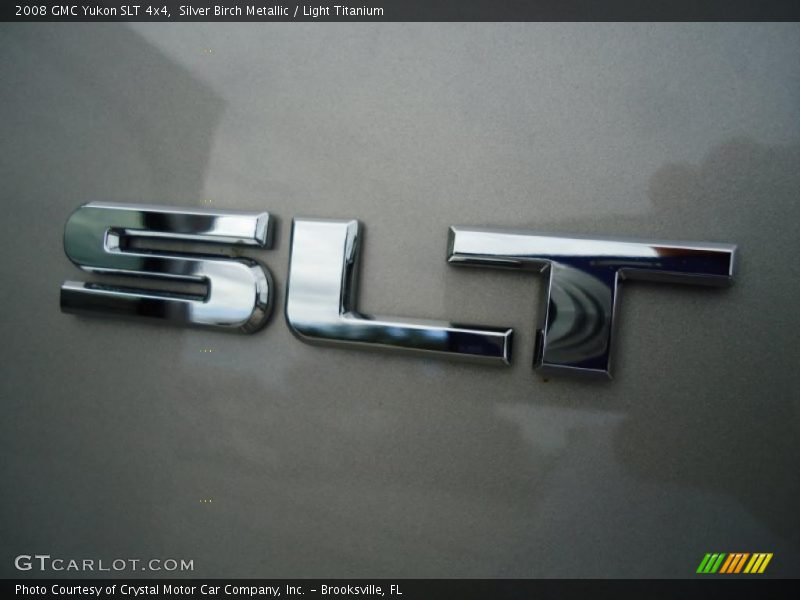 Silver Birch Metallic / Light Titanium 2008 GMC Yukon SLT 4x4