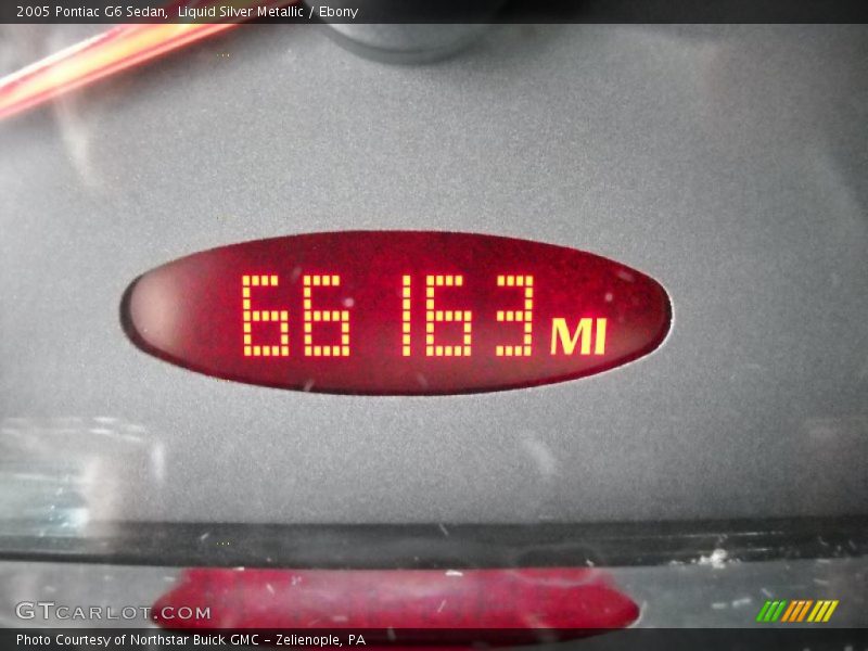 Liquid Silver Metallic / Ebony 2005 Pontiac G6 Sedan