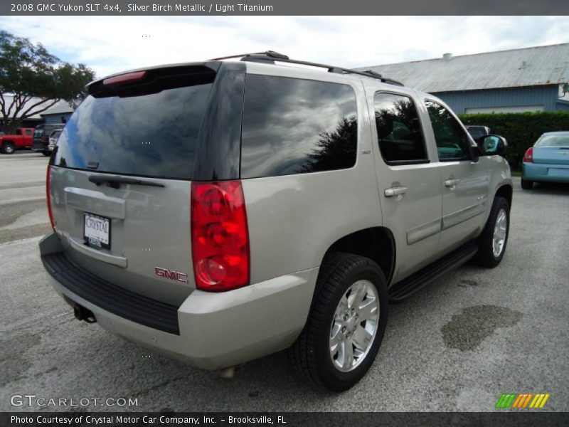 Silver Birch Metallic / Light Titanium 2008 GMC Yukon SLT 4x4