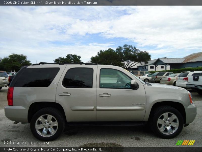Silver Birch Metallic / Light Titanium 2008 GMC Yukon SLT 4x4
