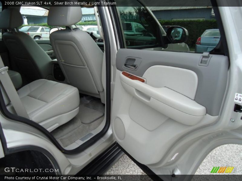 Silver Birch Metallic / Light Titanium 2008 GMC Yukon SLT 4x4