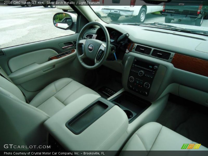 Silver Birch Metallic / Light Titanium 2008 GMC Yukon SLT 4x4