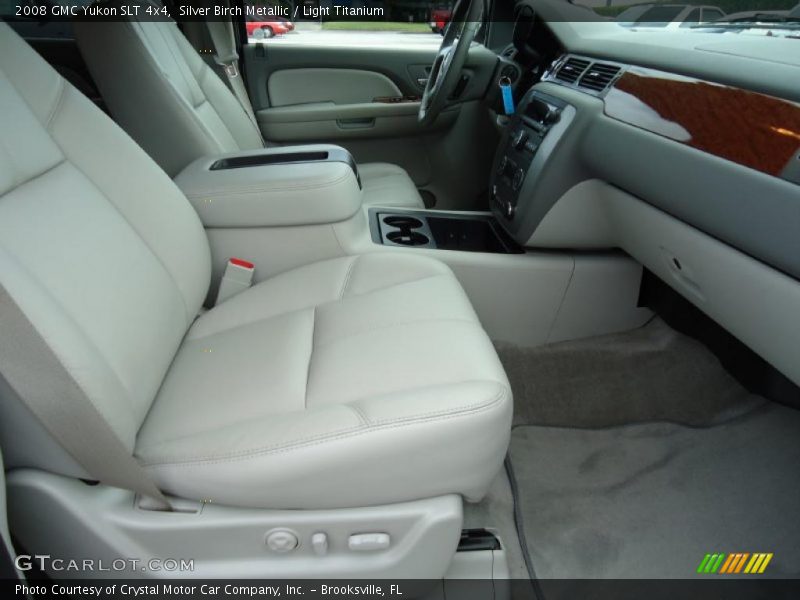 Silver Birch Metallic / Light Titanium 2008 GMC Yukon SLT 4x4