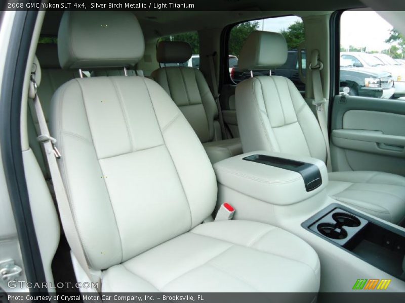 Silver Birch Metallic / Light Titanium 2008 GMC Yukon SLT 4x4