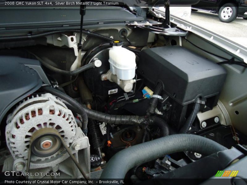Silver Birch Metallic / Light Titanium 2008 GMC Yukon SLT 4x4