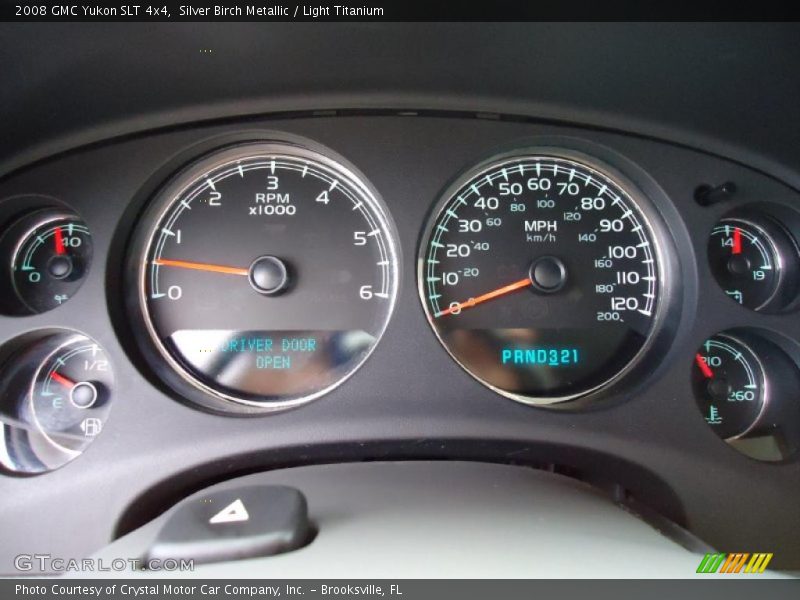 Silver Birch Metallic / Light Titanium 2008 GMC Yukon SLT 4x4