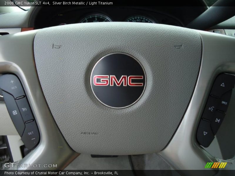 Silver Birch Metallic / Light Titanium 2008 GMC Yukon SLT 4x4