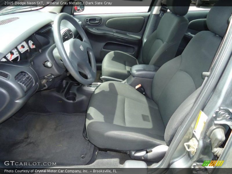 Mineral Gray Metallic / Dark Slate Gray 2005 Dodge Neon SXT