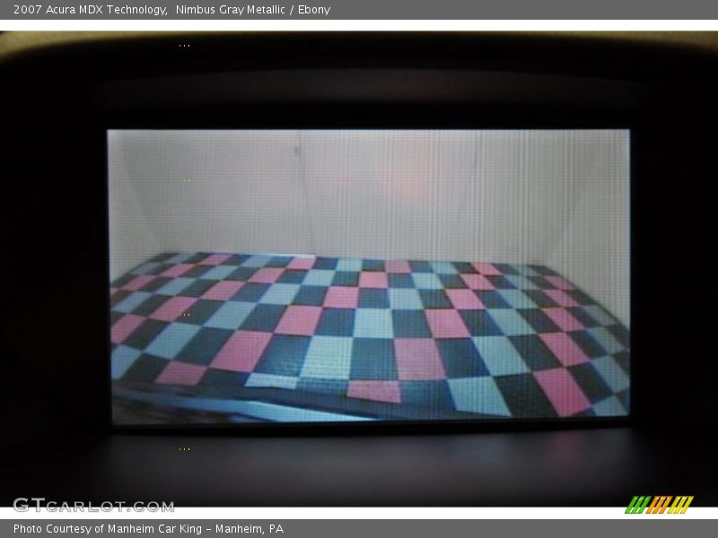 Nimbus Gray Metallic / Ebony 2007 Acura MDX Technology