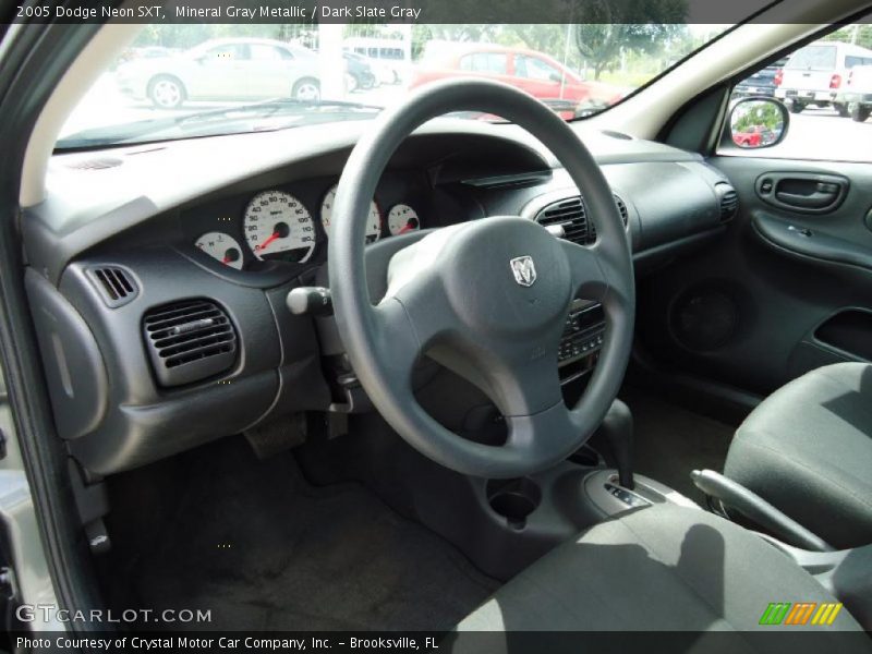 Mineral Gray Metallic / Dark Slate Gray 2005 Dodge Neon SXT