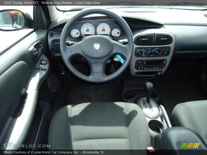 Mineral Gray Metallic / Dark Slate Gray 2005 Dodge Neon SXT