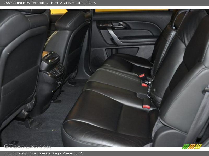 Nimbus Gray Metallic / Ebony 2007 Acura MDX Technology